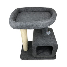 Grey Figaro Cat Scratching Post